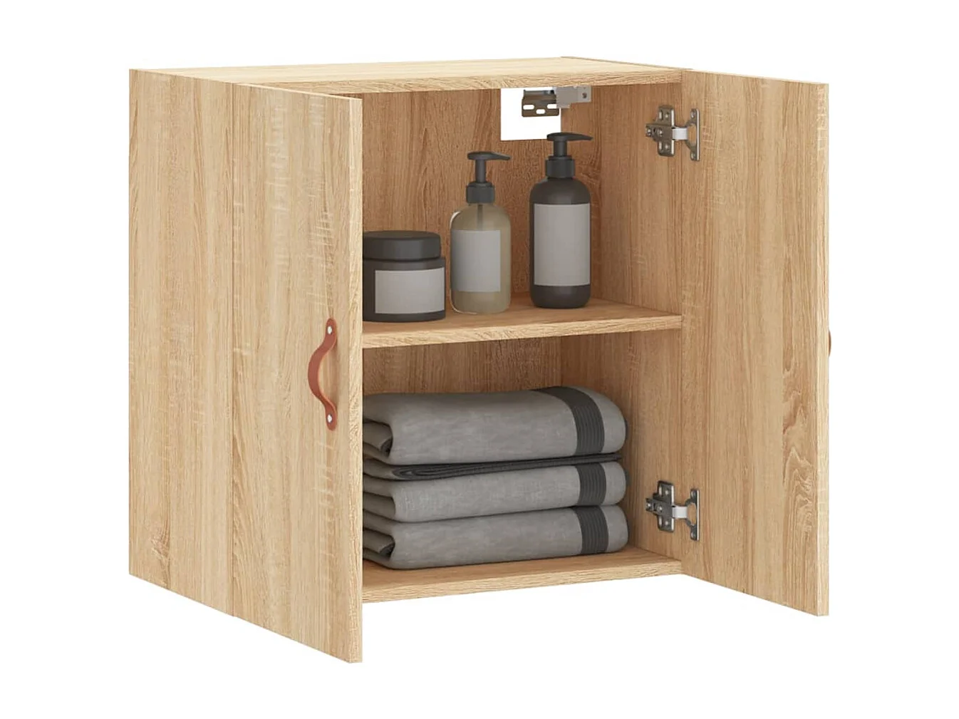 Armoire murale chêne sonoma 60x31x60 cm bois d'ingénierie