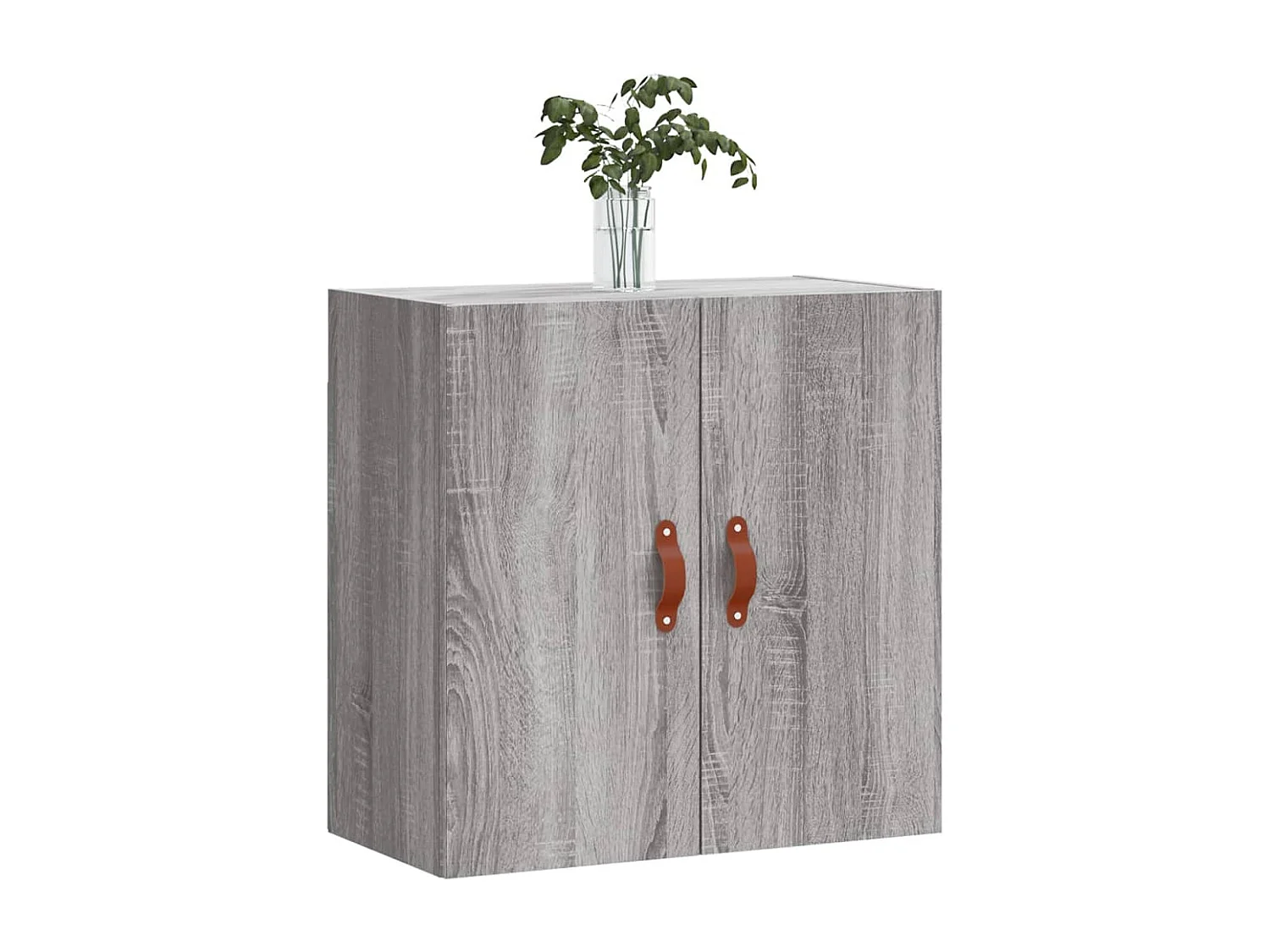 Armoire murale sonoma gris 60x31x60 cm bois d'ingénierie