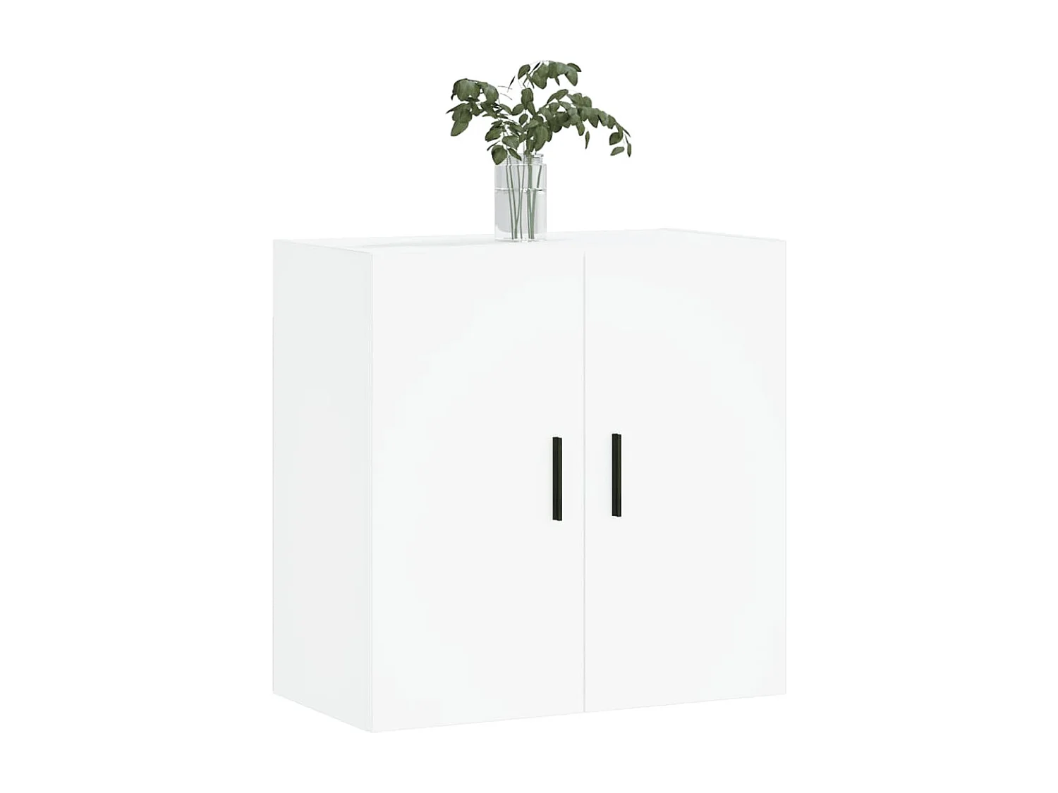 Armoire murale blanc 60x31x60 cm bois d'ingénierie