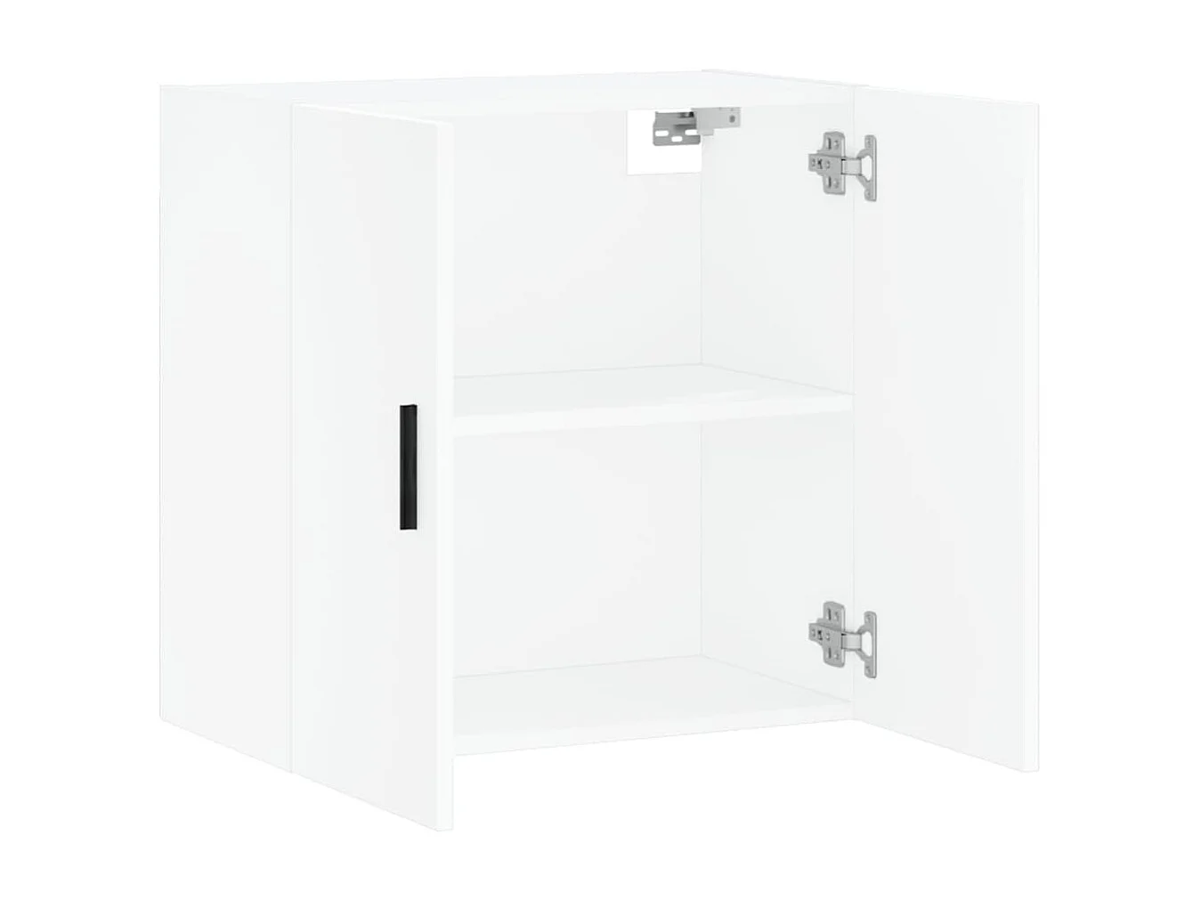 Armoire murale blanc 60x31x60 cm bois d'ingénierie