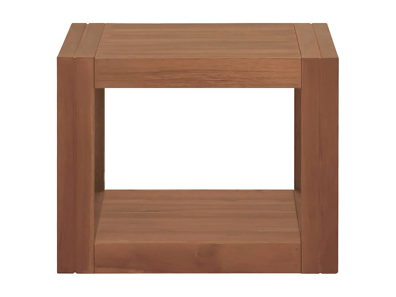 Mobiletto da bagno pensile 45x45x35 cm Legno massello di teak