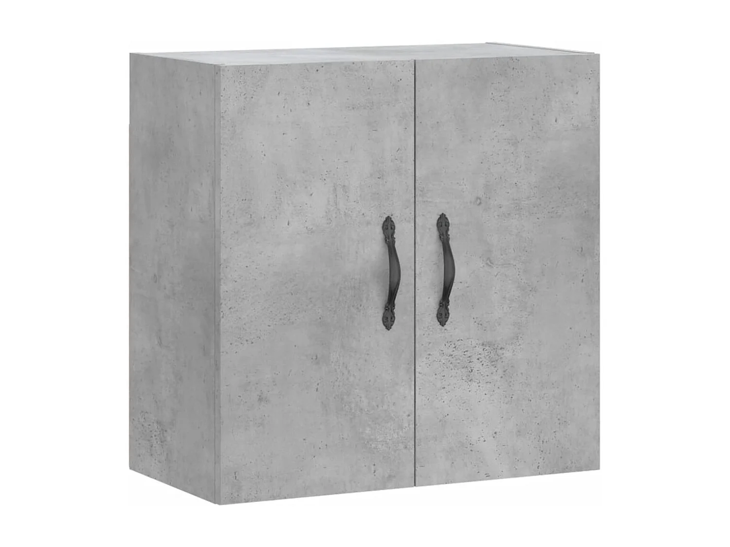 Armoire murale gris béton 60x31x60 cm bois d'ingénierie
