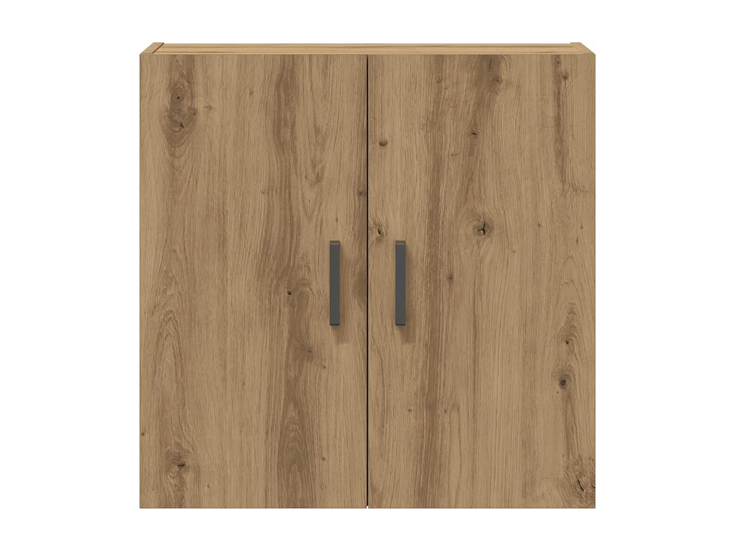 Mobiletto da parete in rovere fatto a mano, 60x31x60 cm, legno ingegnerizzato