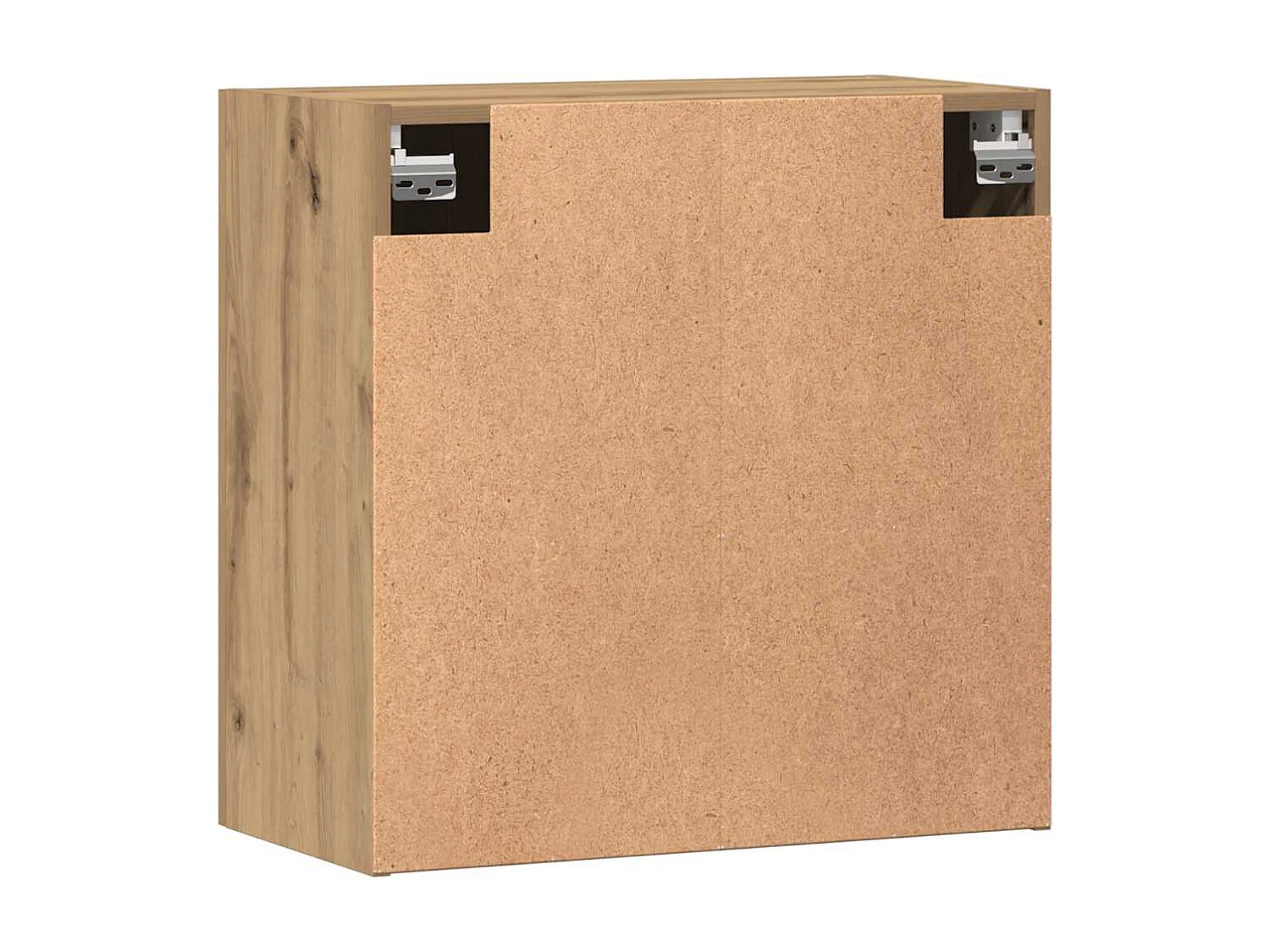 Mobiletto da parete in rovere fatto a mano, 60x31x60 cm, legno ingegnerizzato