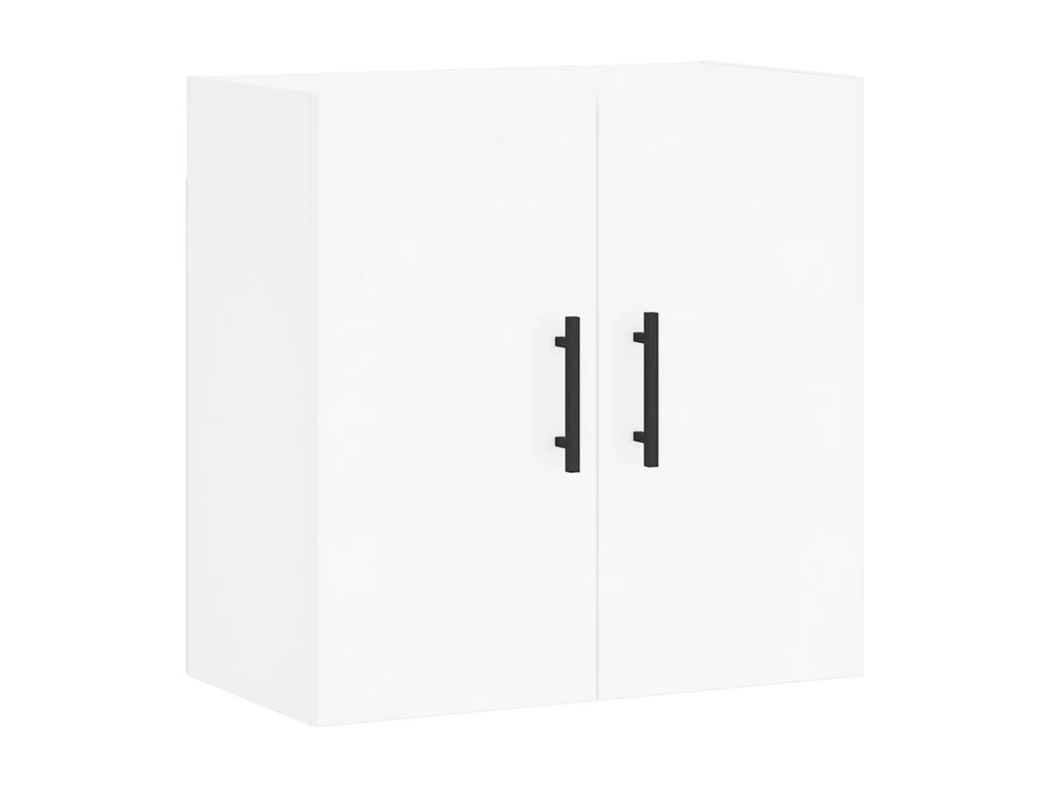 Pensile bianco 60x31x60 cm in legno ingegnerizzato