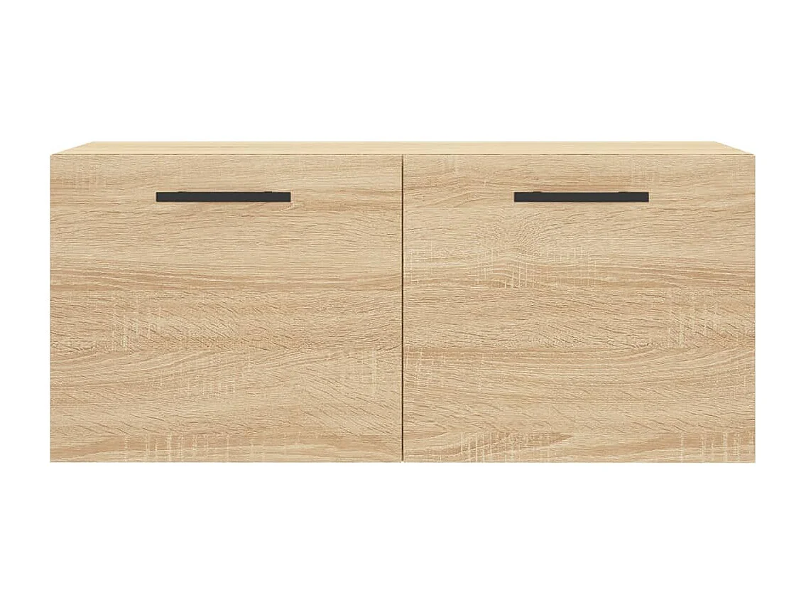 Mobiletto da parete in rovere Sonoma, 80x36,5x35 cm, legno ingegnerizzato