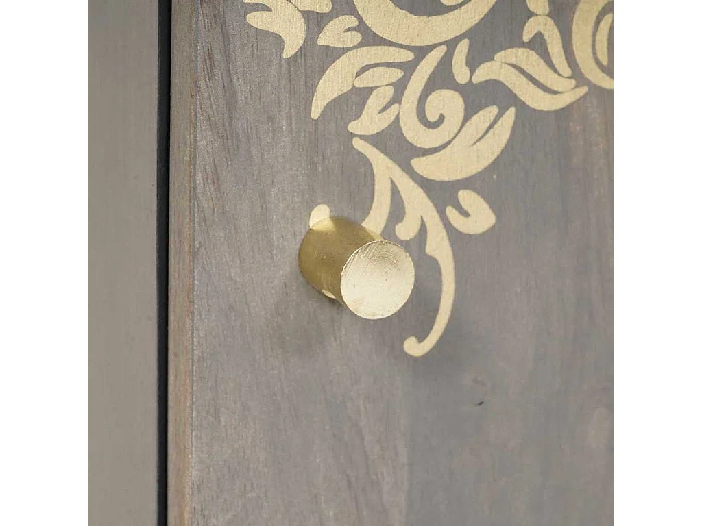 Armoire murale de salle de bain avec porte Gris 38 x 33 x 48 cm