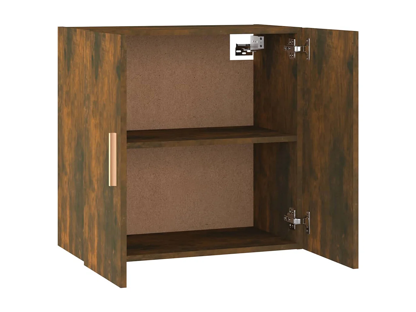 Armoire murale Chêne fumé 60x30x60 cm Bois d'ingénierie