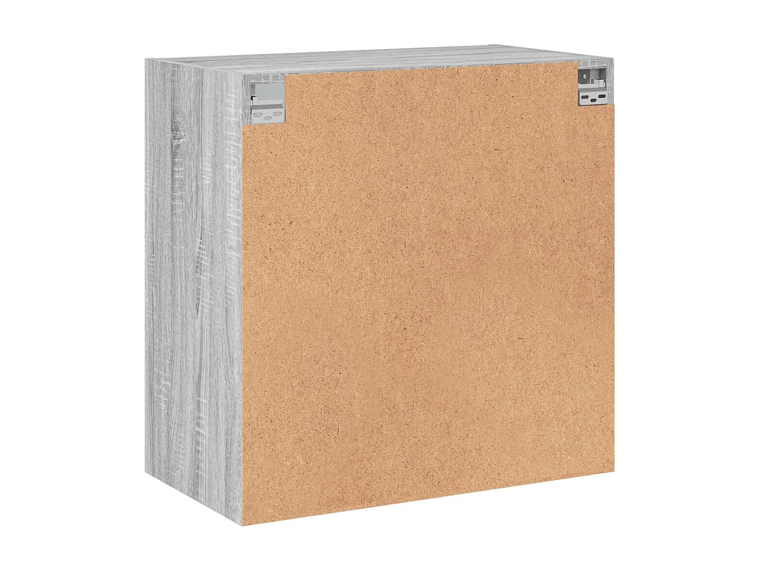 Armoire murale avec portes en verre sonoma gris 68x37x68,5 cm