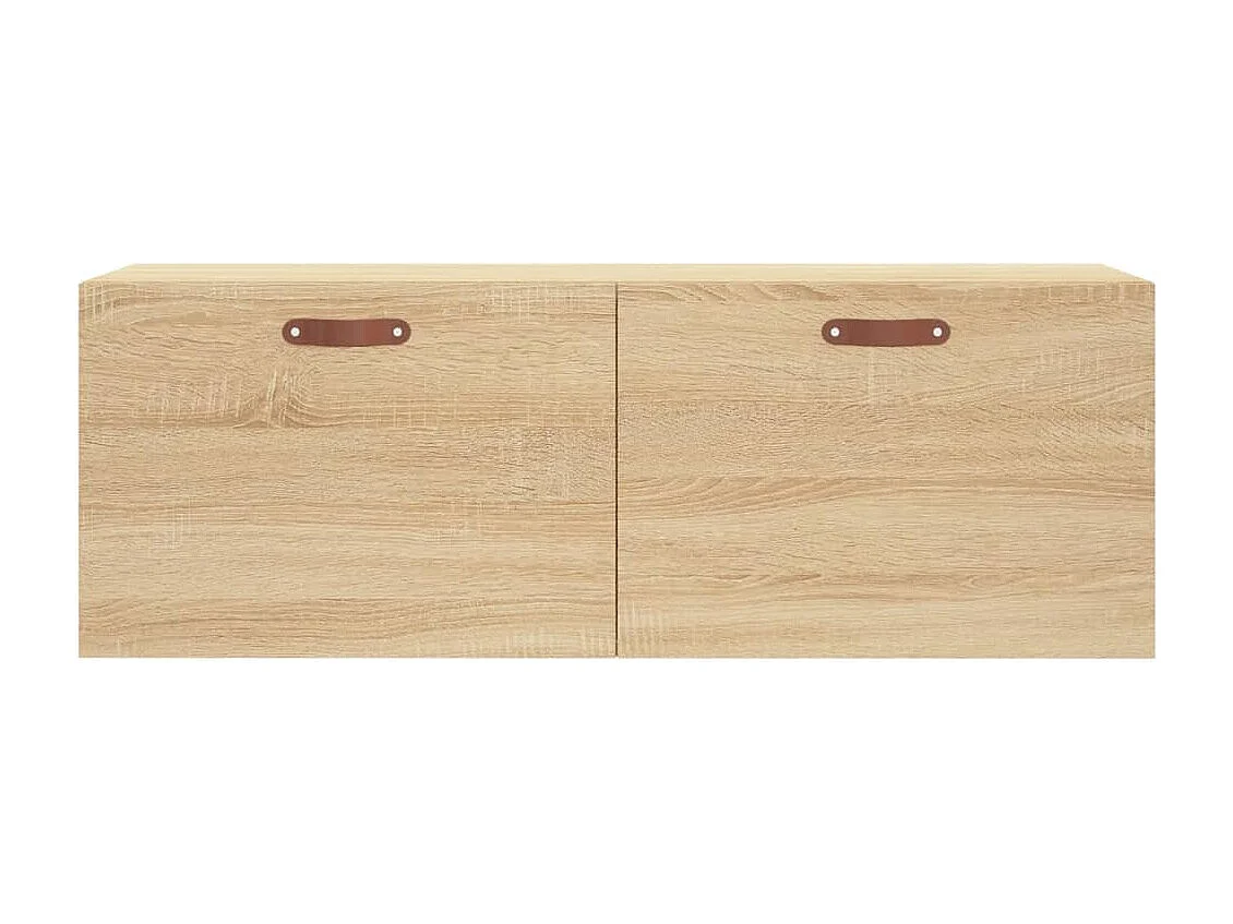 Mobiletto da parete in rovere Sonoma, 100x36,5x35 cm, legno ingegnerizzato