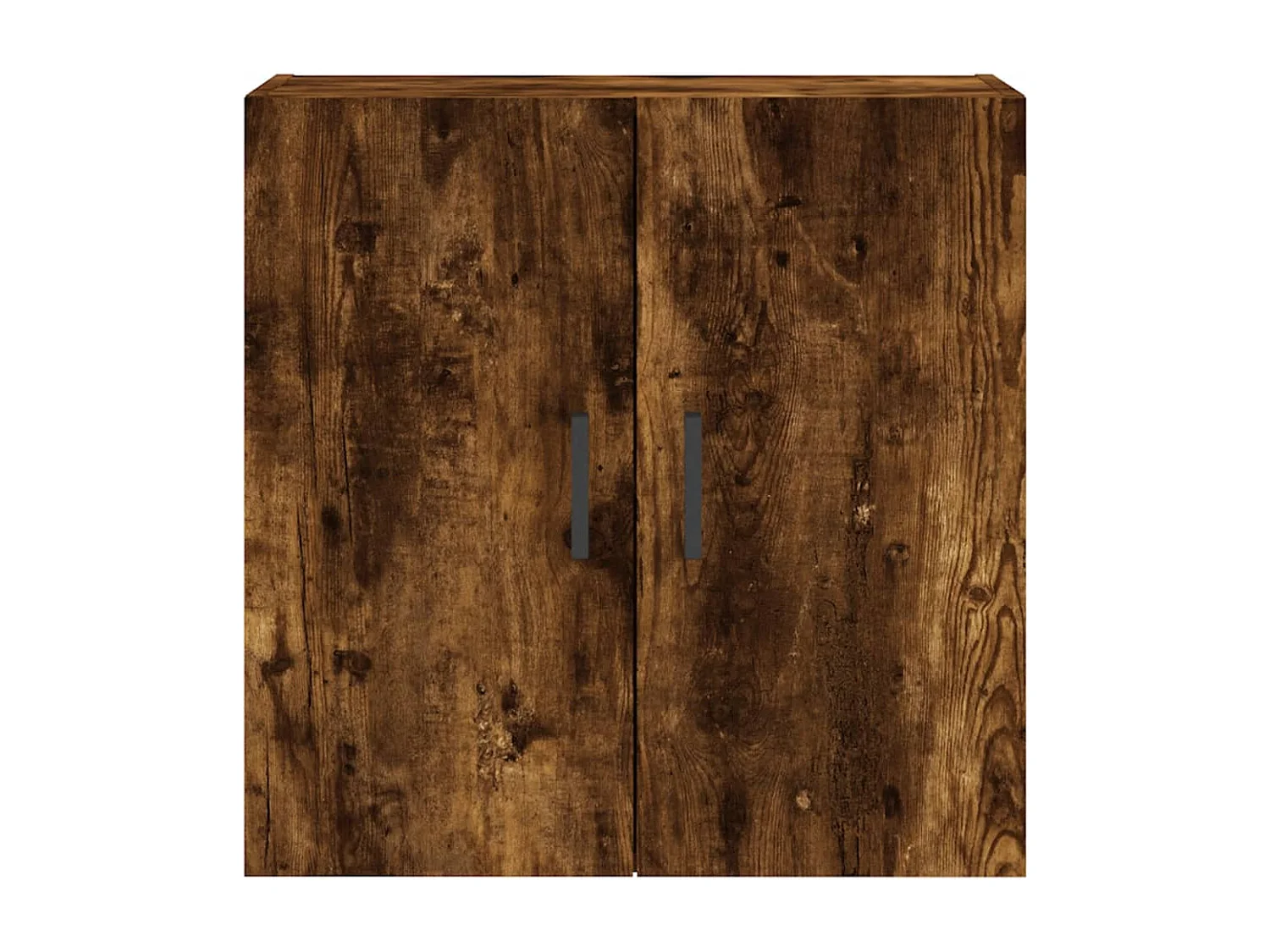 Armoire murale chêne fumé 60x31x60 cm bois d'ingénierie