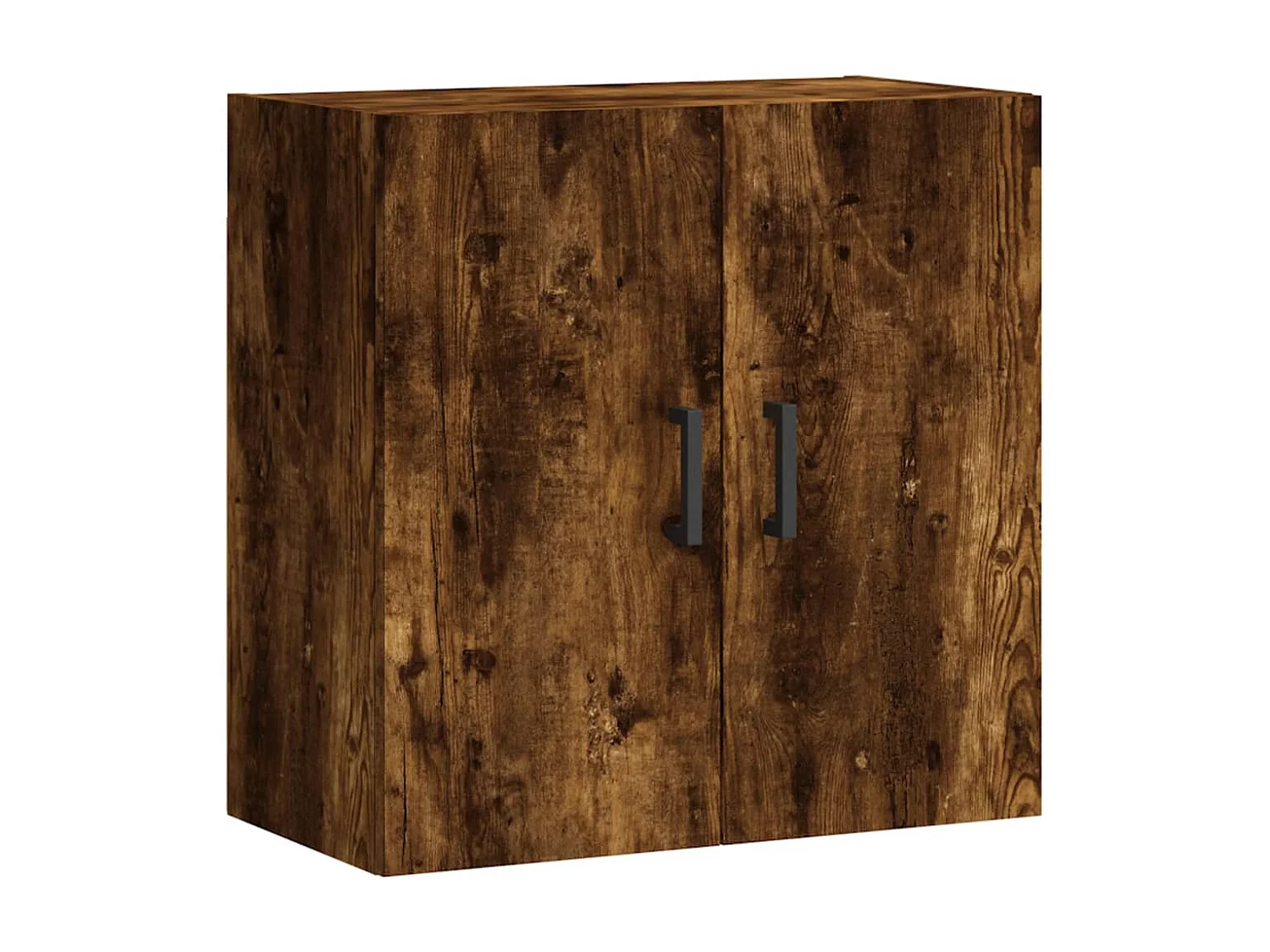 Armoire murale chêne fumé 60x31x60 cm bois d'ingénierie