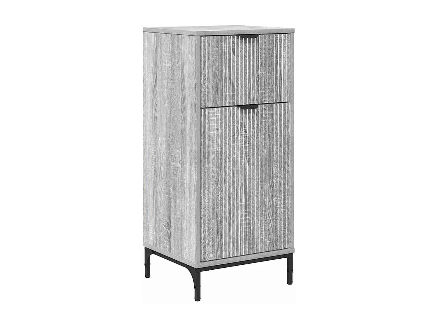 Set di mobili da bagno con cassetto, Sonoma Grey