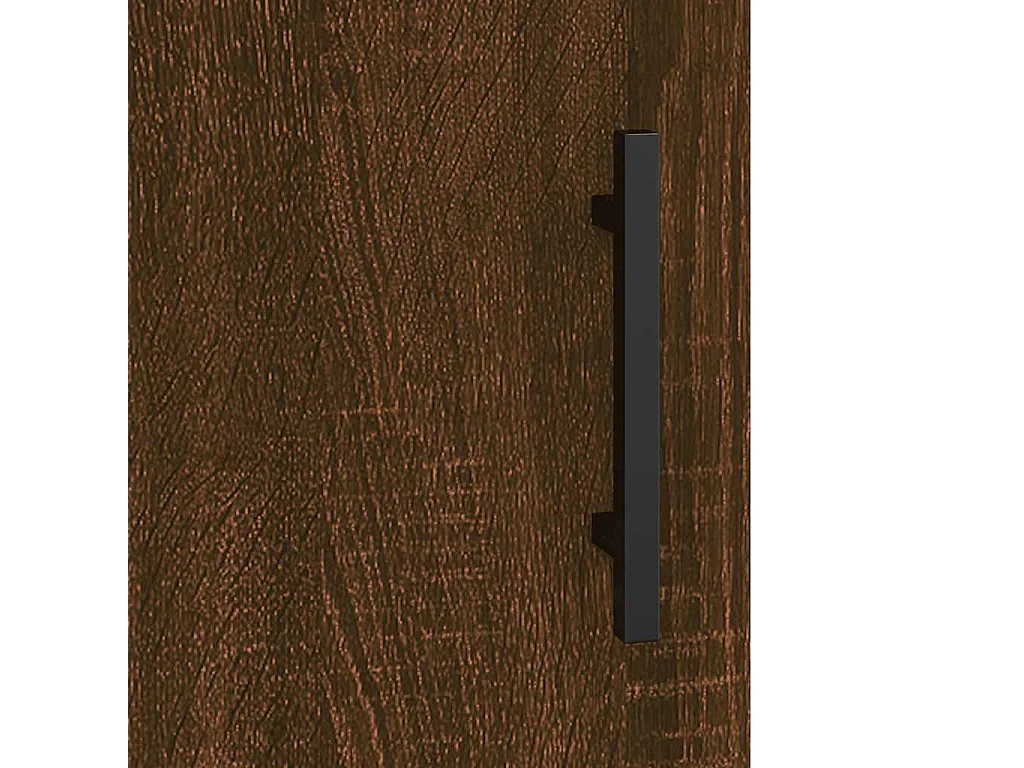 Pensile in rovere marrone 60x31x70 cm in legno ingegnerizzato