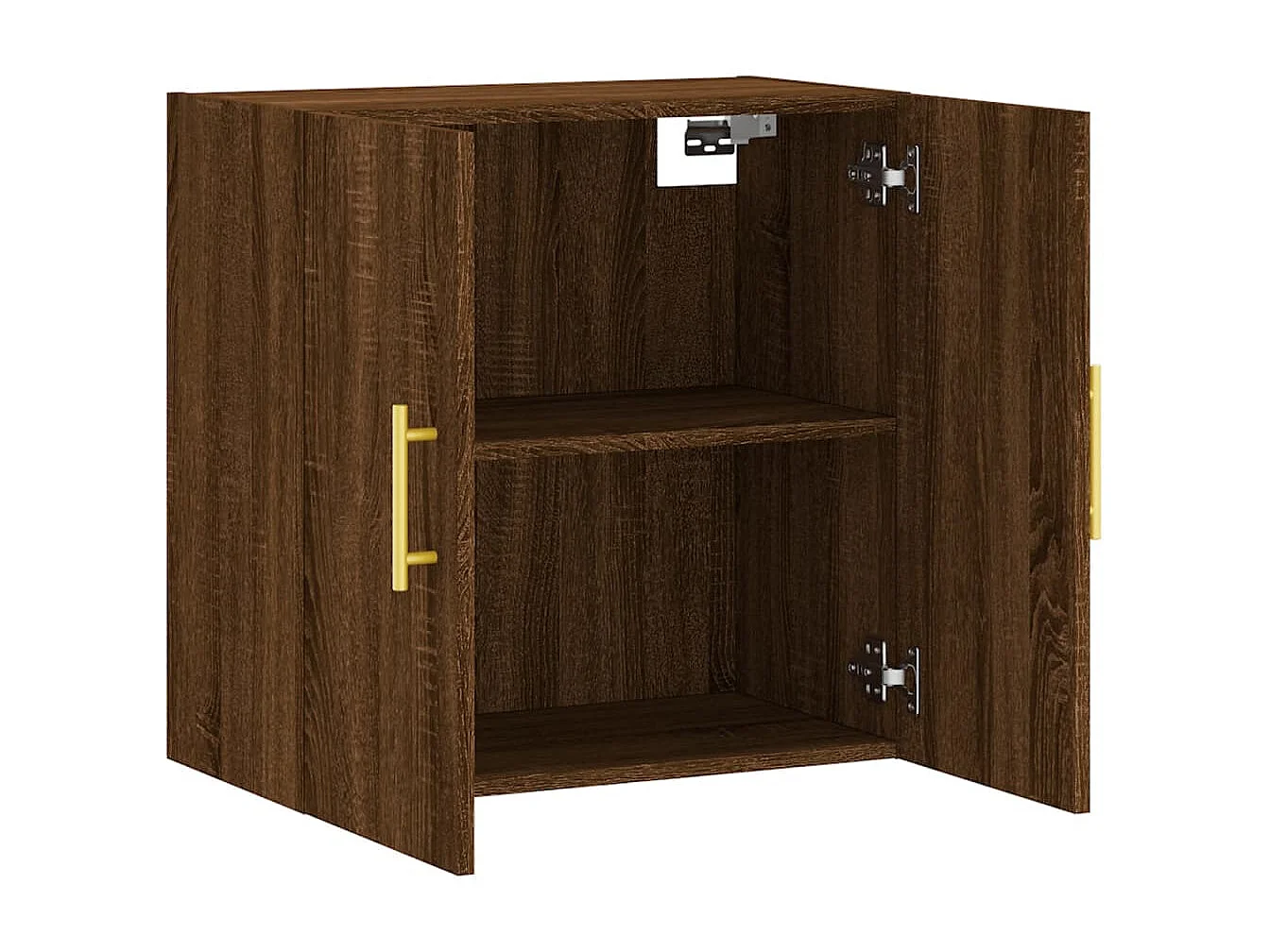 Armoire murale chêne marron 60x31x60 cm bois d'ingénierie