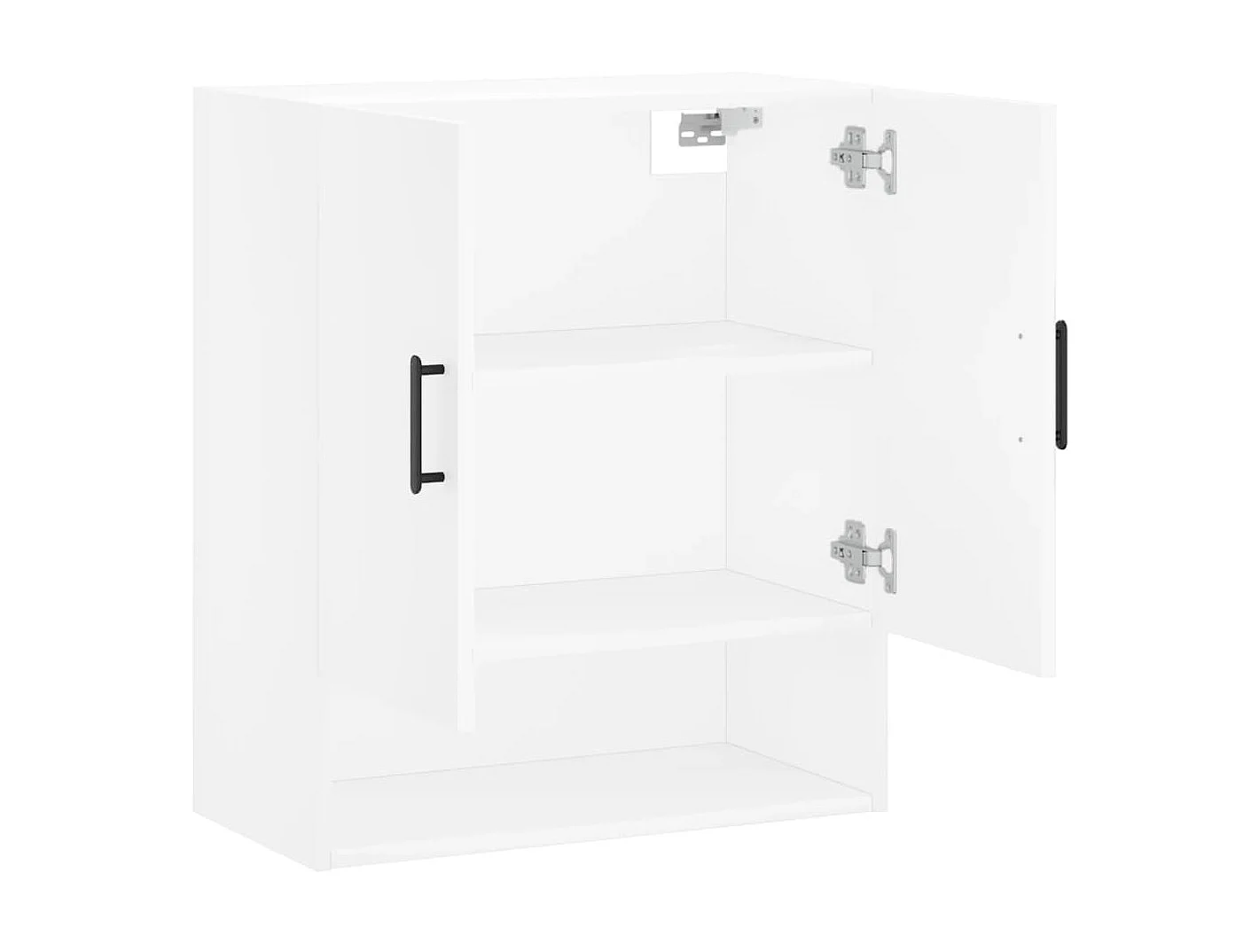 Armoire murale blanc 60x31x70 cm bois d'ingénierie