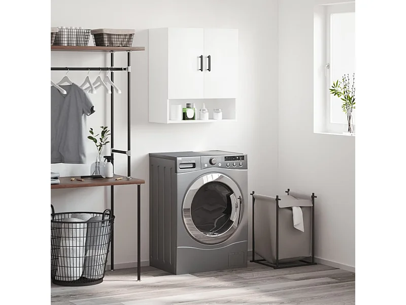 Pensile bianco 60x31x70 cm in legno ingegnerizzato