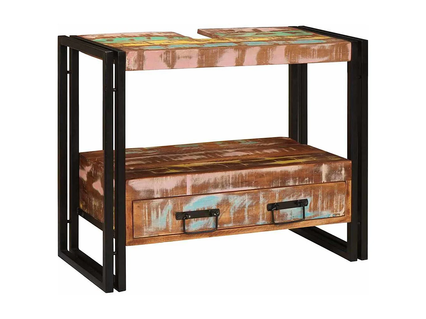 Meuble sous-vasque de salle de bain avec tiroir avec étagère