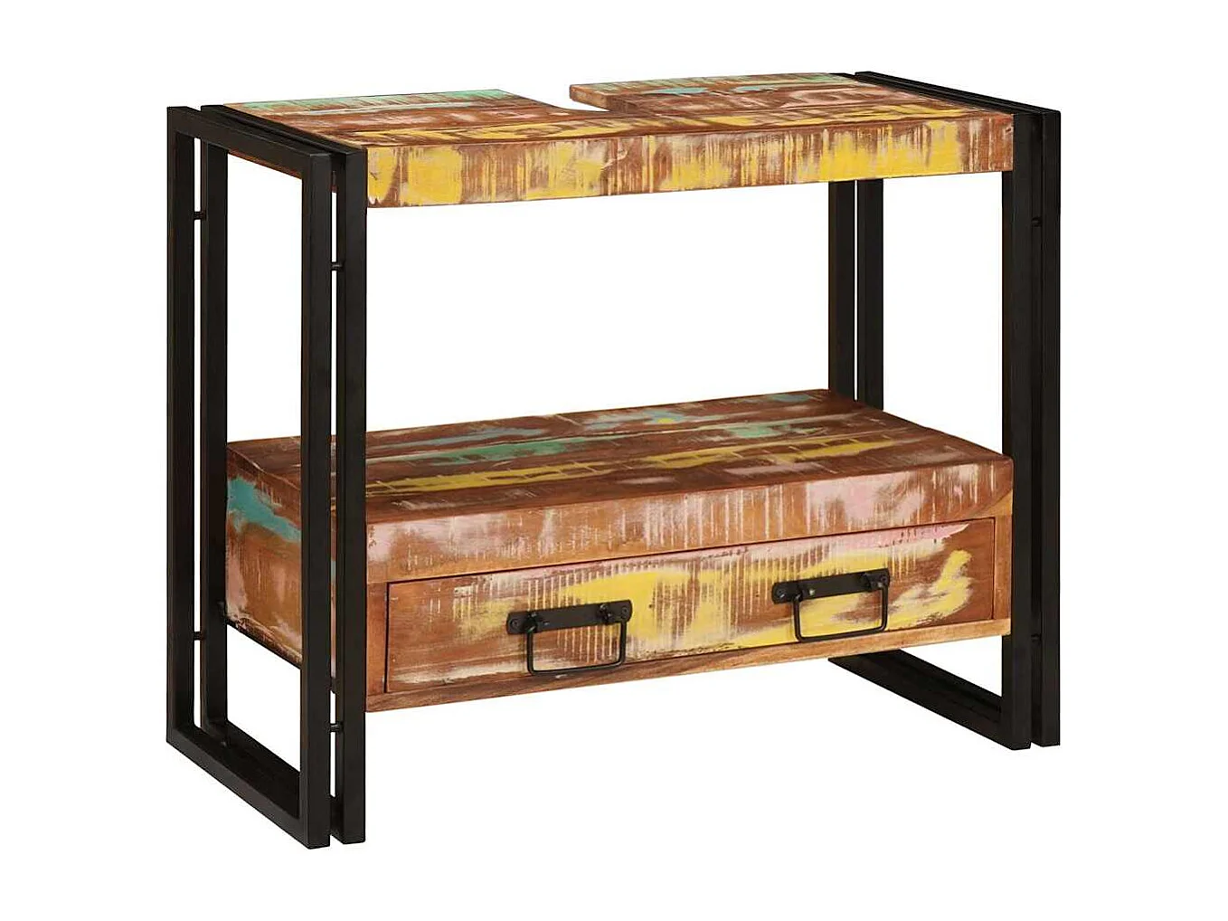 Meuble sous-vasque de salle de bain avec tiroir avec étagère