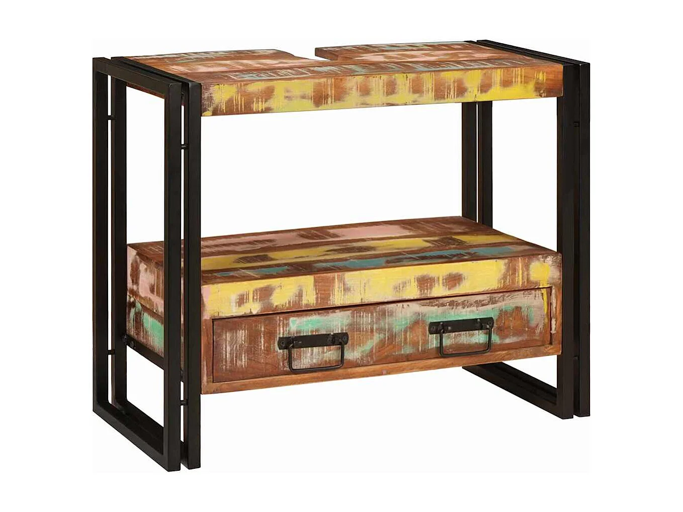 Meuble sous-vasque de salle de bain avec tiroir avec étagère