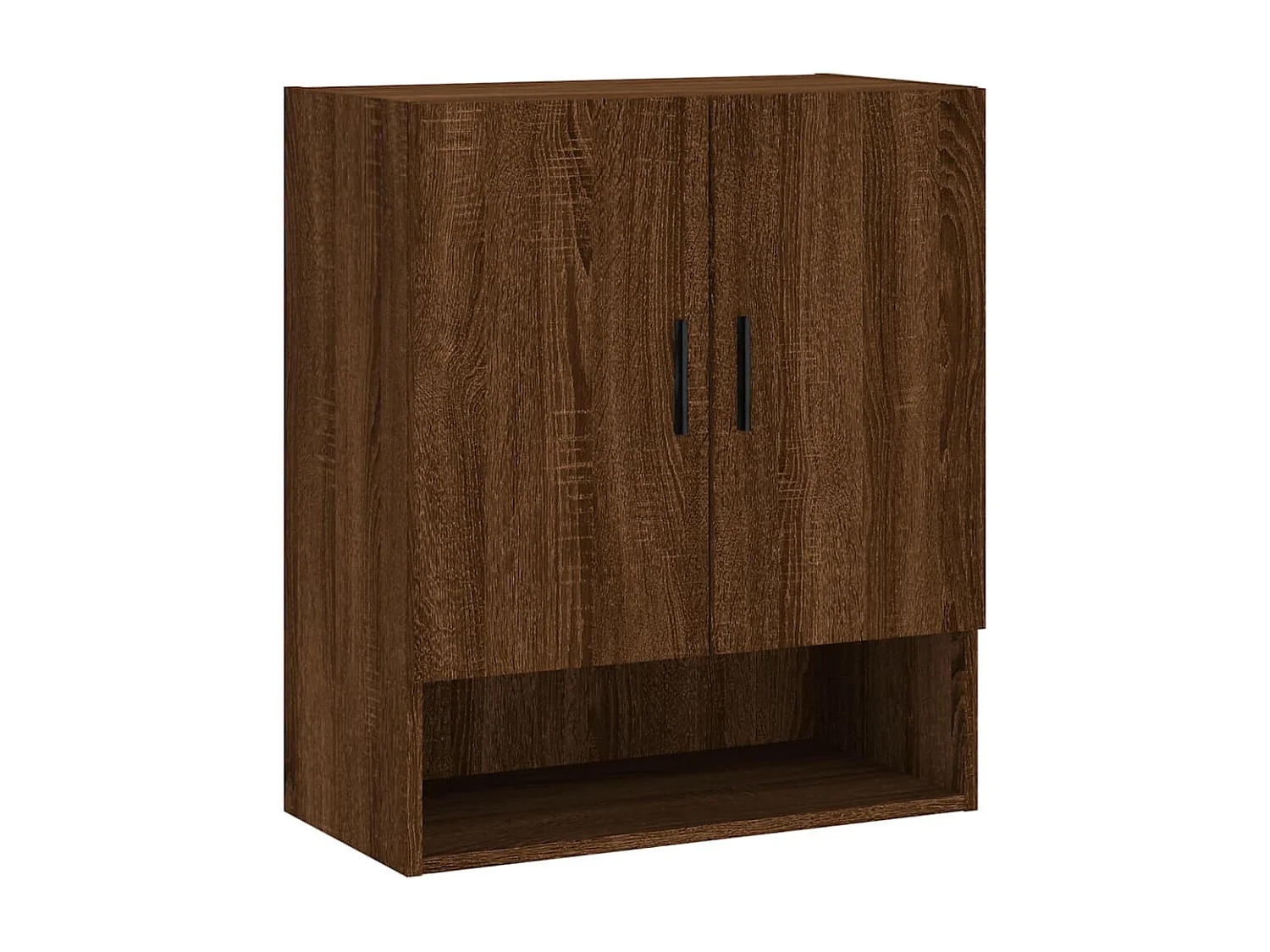Armoire murale chêne marron 60x31x70 cm bois d'ingénierie