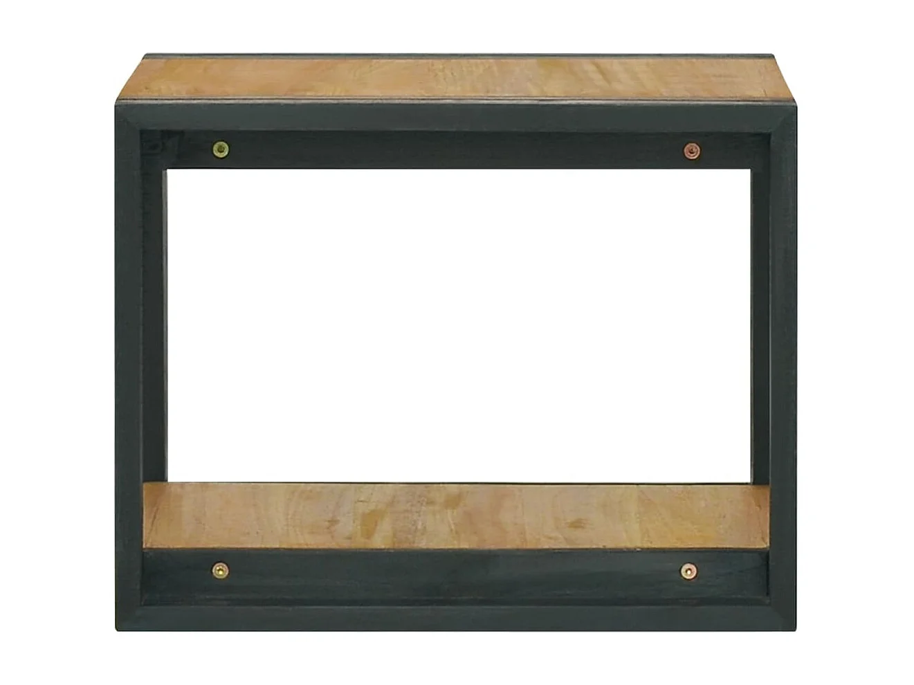 Mobiletto da bagno pensile 45x45x35 cm Teak massello