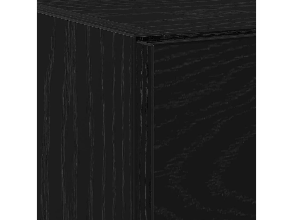 Meuble Sous Évier Chêne noir 40 x 37 x 59 cm Bois d'ingénierie