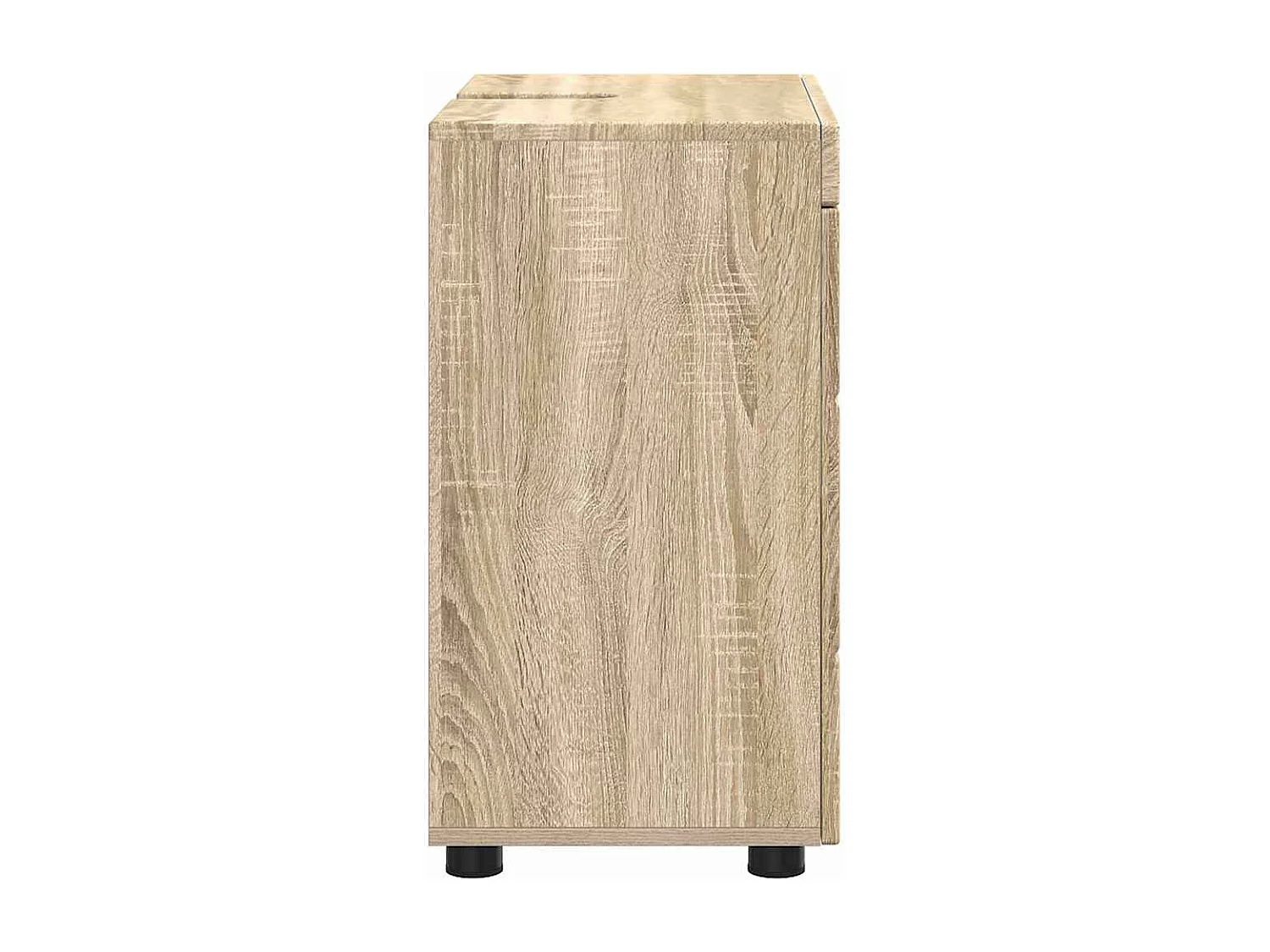 Armoire de lavabo de salle de bain Chêne sonoma