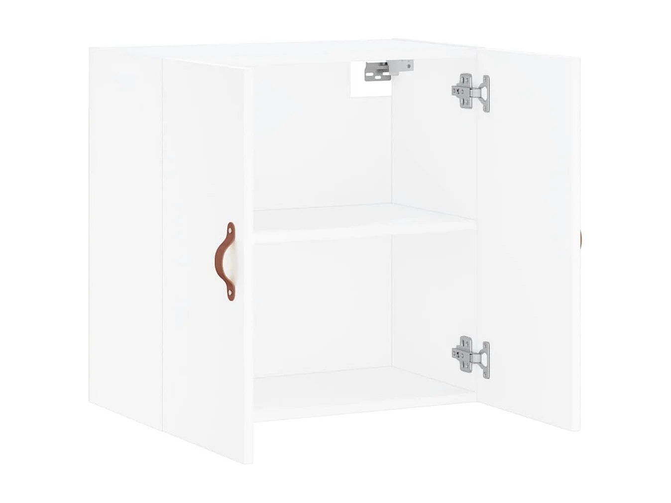 Armoire murale blanc 60x31x60 cm bois d'ingénierie