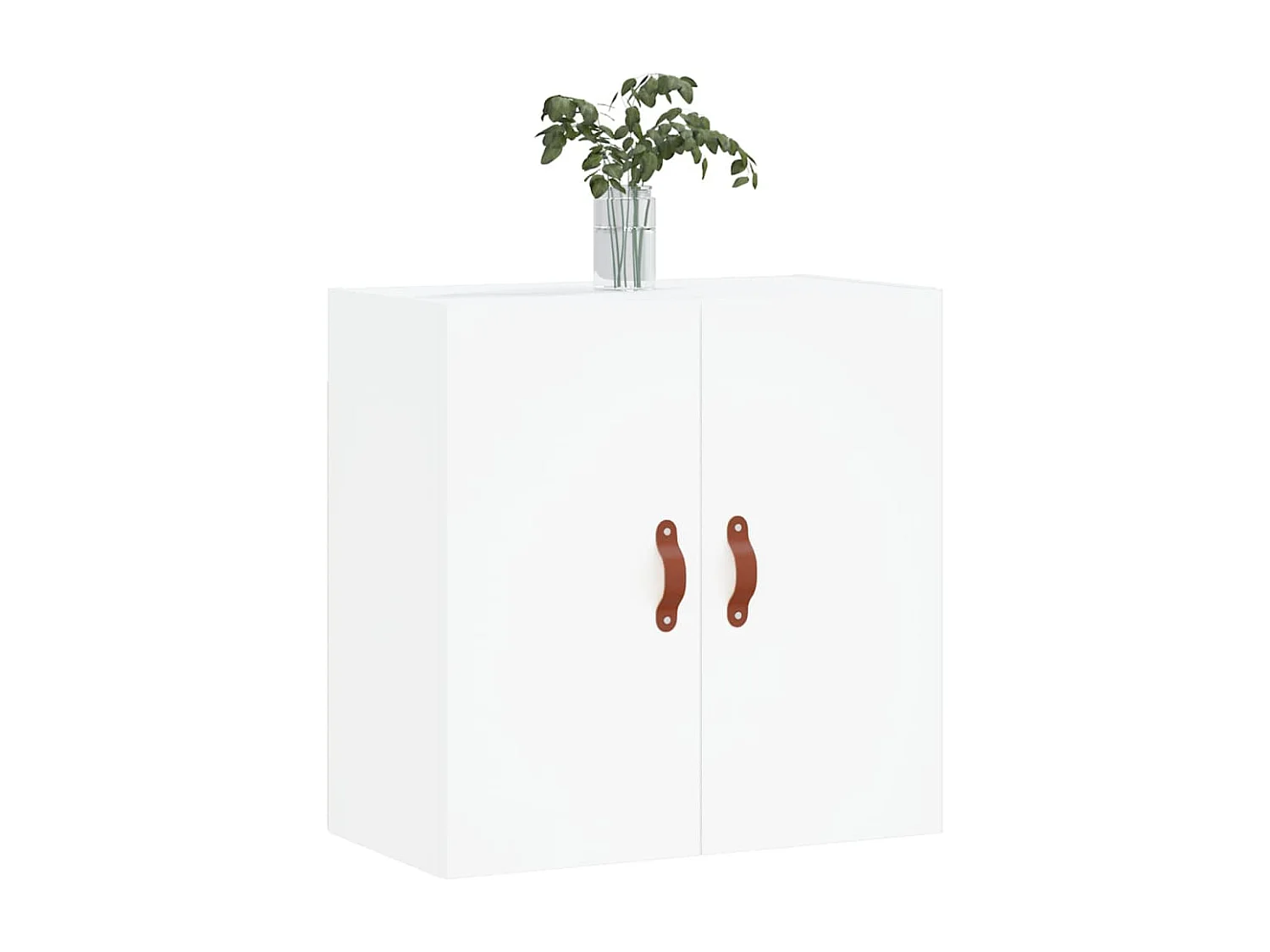 Pensile bianco 60x31x60 cm in legno ingegnerizzato