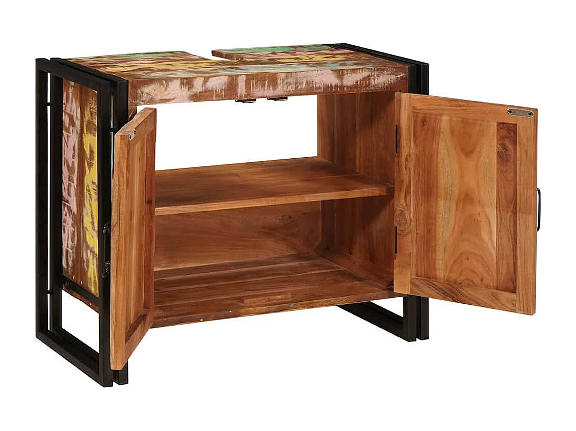 Meuble sous-vasque de salle de bain avec porte