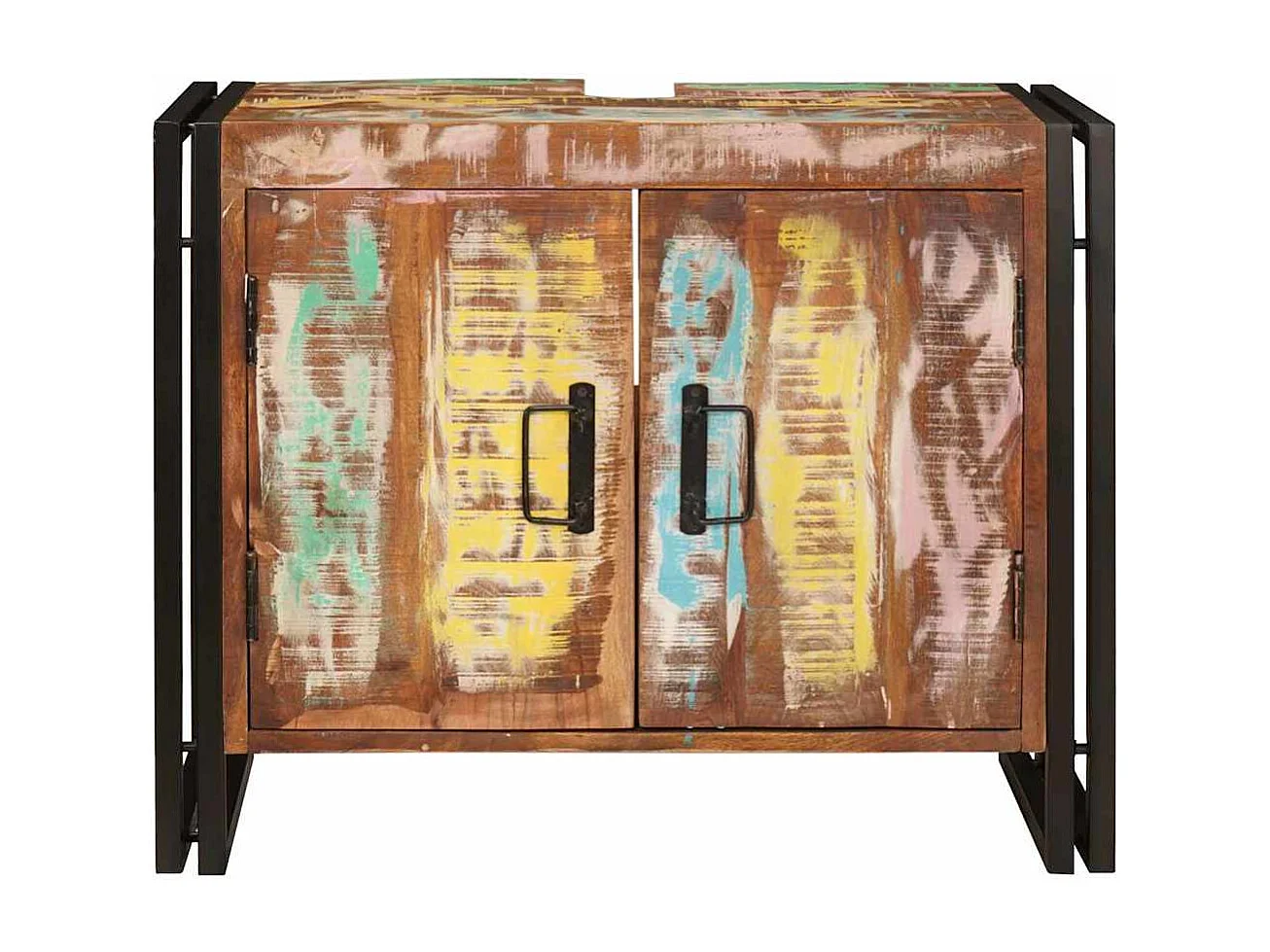 Meuble sous-vasque de salle de bain avec porte