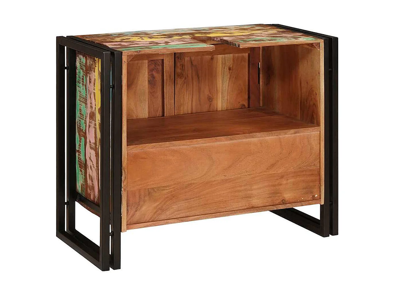 Meuble sous-vasque de salle de bain avec porte