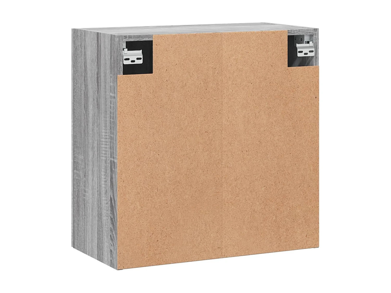 Armoire murale sonoma gris 60x31x60 cm bois d'ingénierie