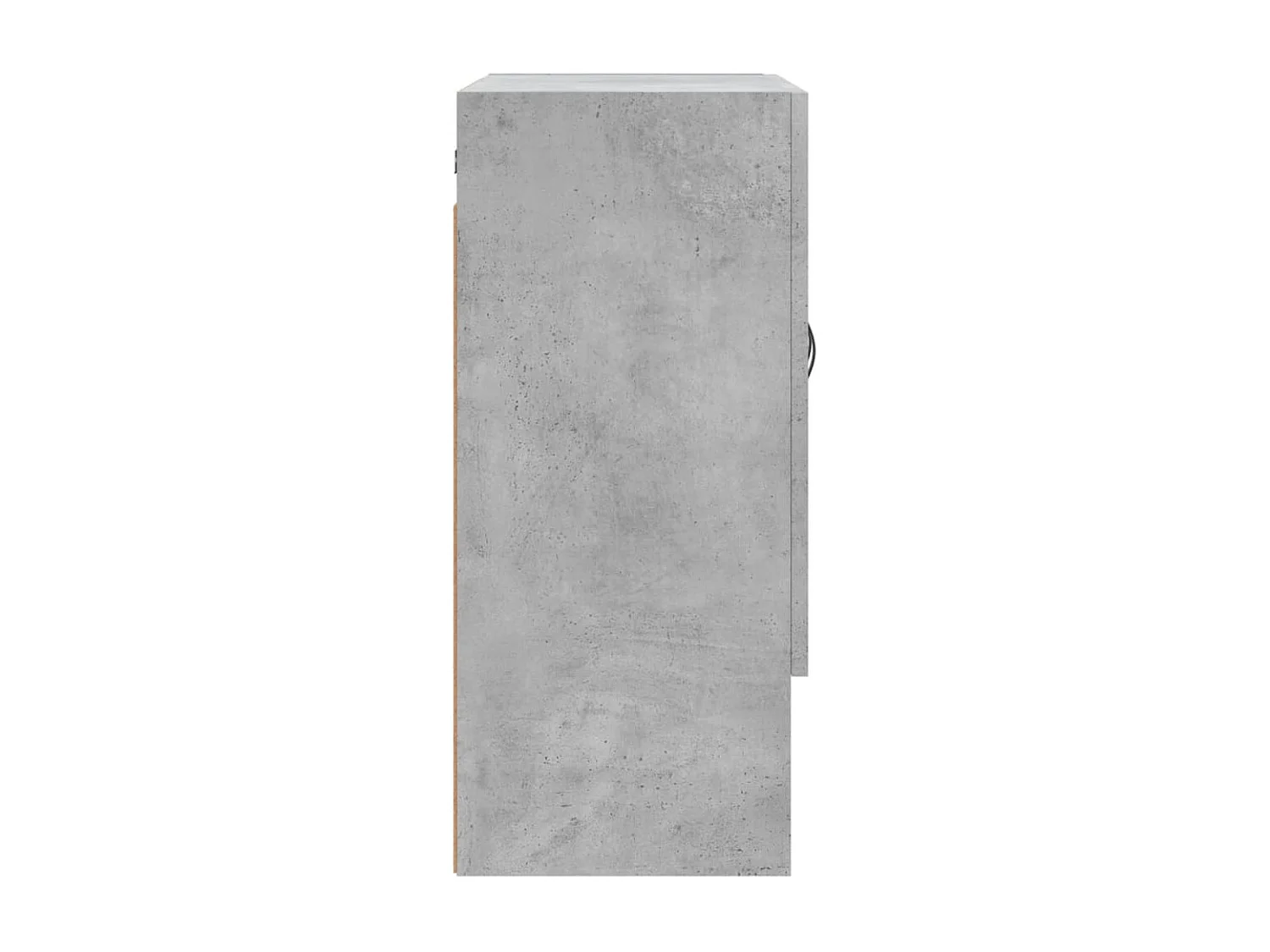Armoire murale gris béton 60x31x70 cm bois d'ingénierie