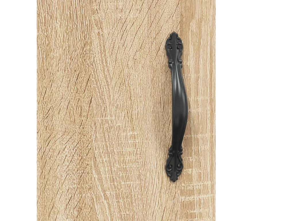 Mobiletto da parete in rovere Sonoma, 60x31x70 cm, legno ingegnerizzato