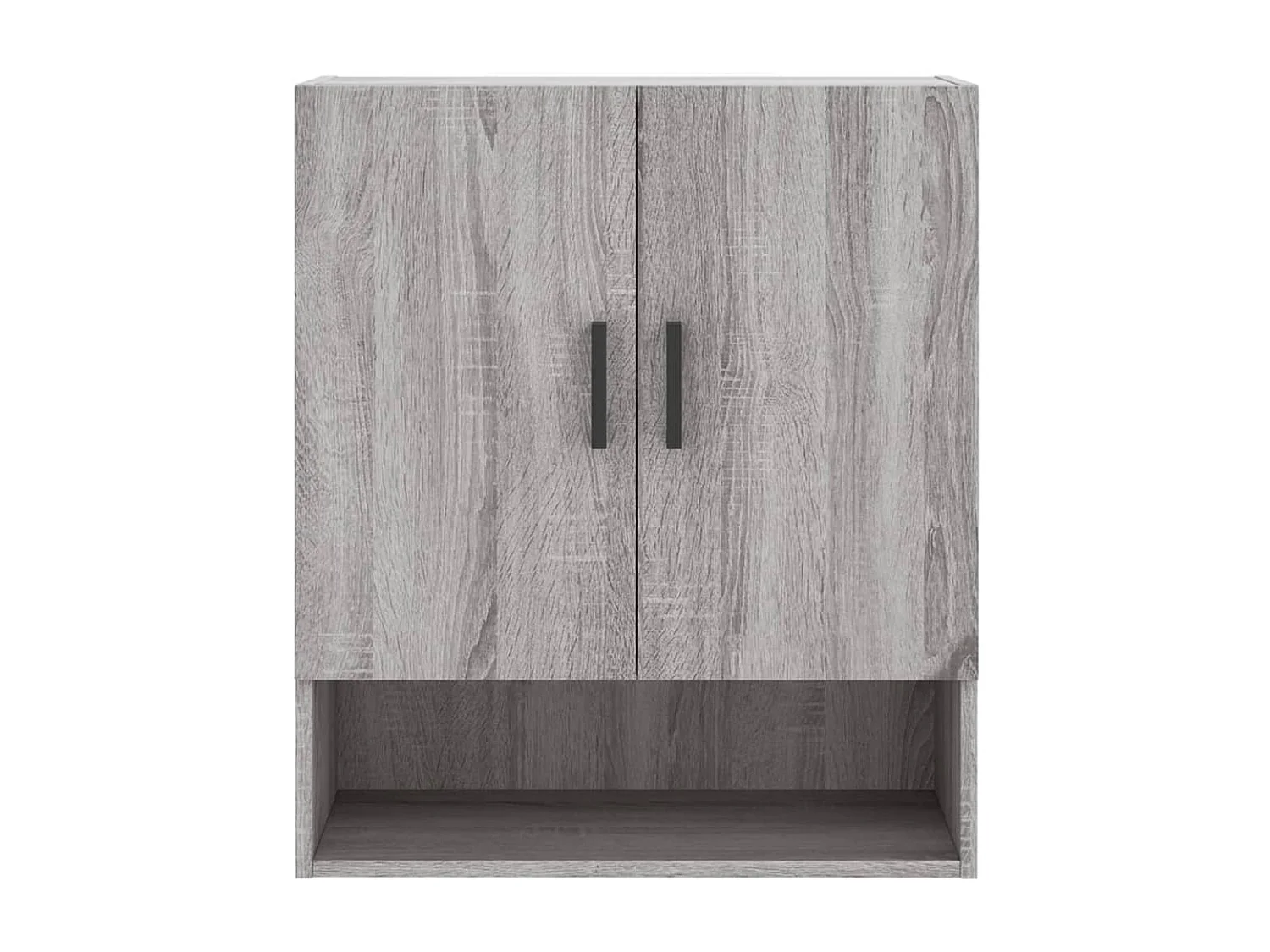 Mobiletto da parete grigio Sonoma 60x31x70 cm in legno ingegnerizzato