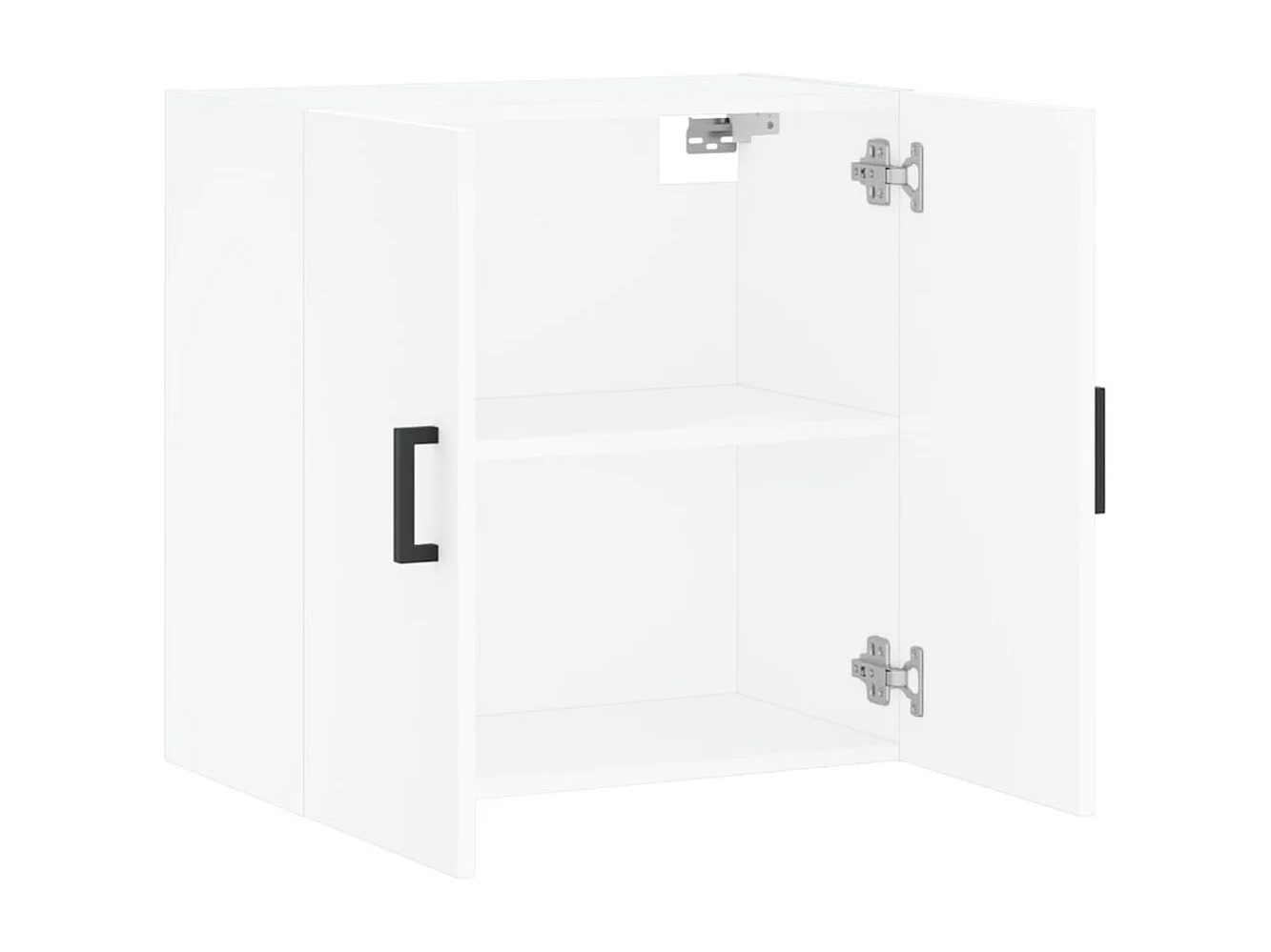 Armoire murale blanc 60x31x60 cm bois d'ingénierie