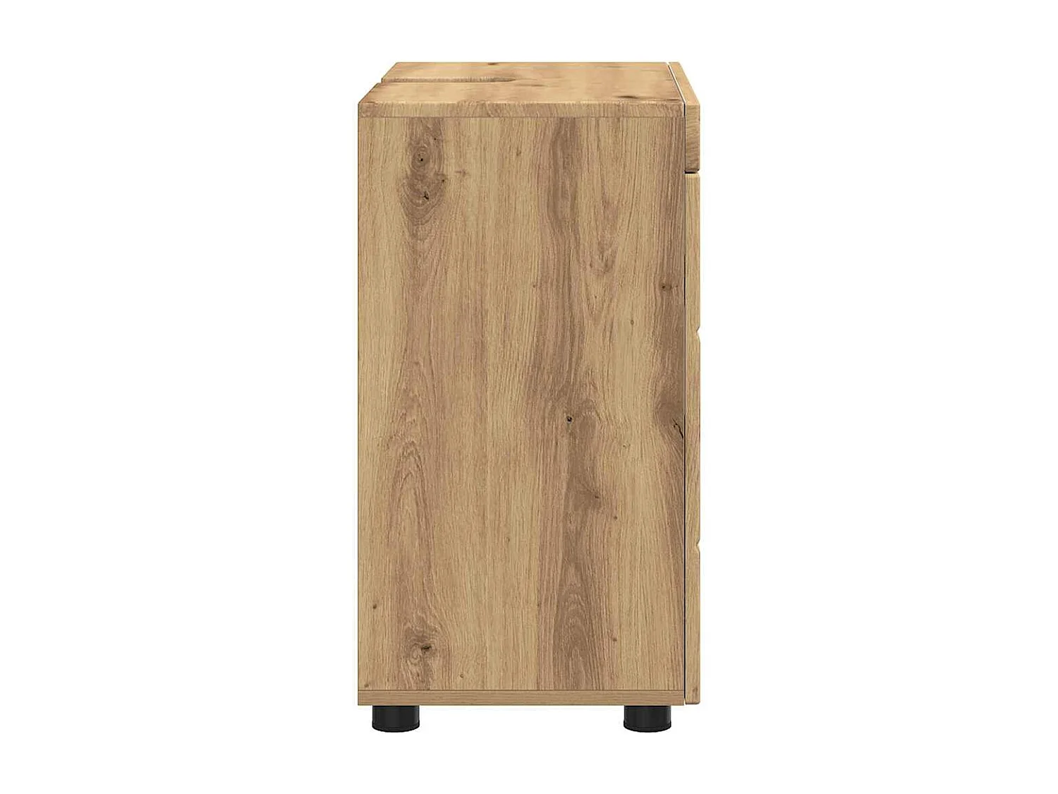 Mobile lavabo da bagno in rovere fatto a mano TULUM