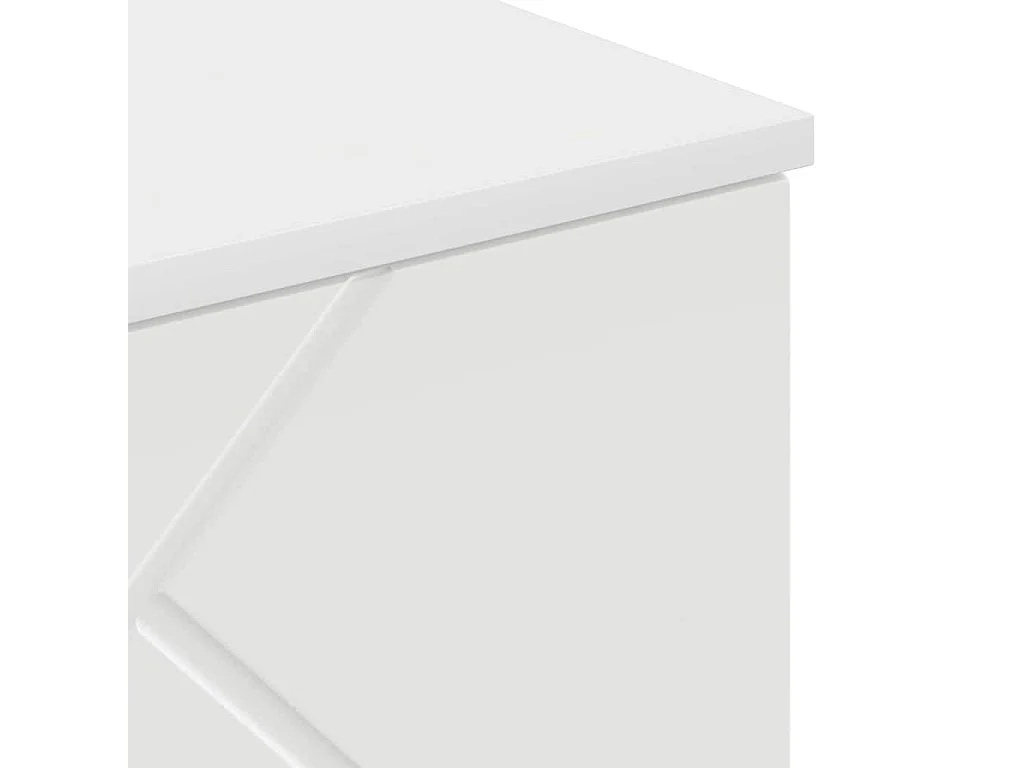 Cabinet de salle de bain avec stockage Blanc 30 x 31,5 x 61 cm