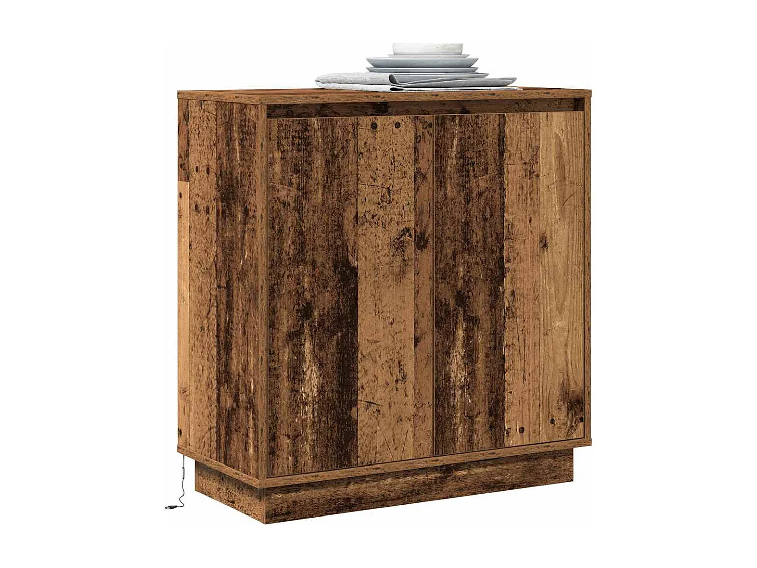 Buffet in legno antico 71 x 34,5 x 75 cm Legno ingegnerizzato