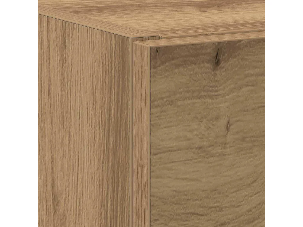 Mobile sottolavello con cassetto, rovere lavorato a mano, 40 x 37 x 59 cm