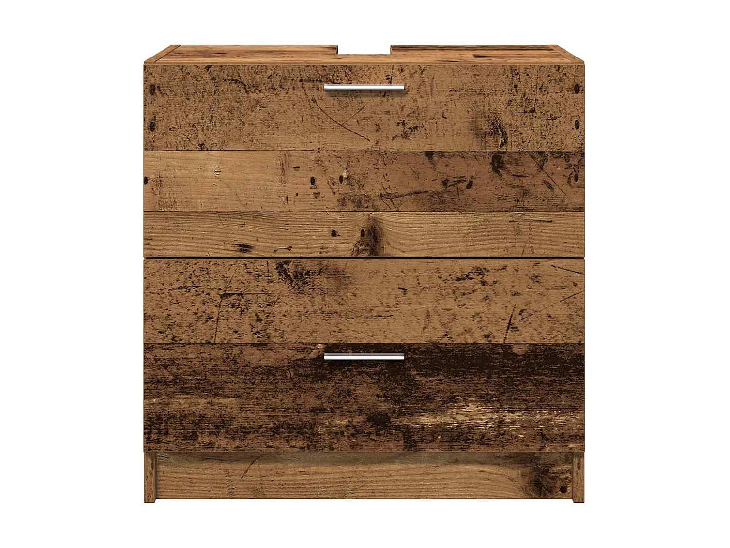 Mobiletto sottolavello in legno antico 59 x 37 x 59 cm in legno ingegnerizzato