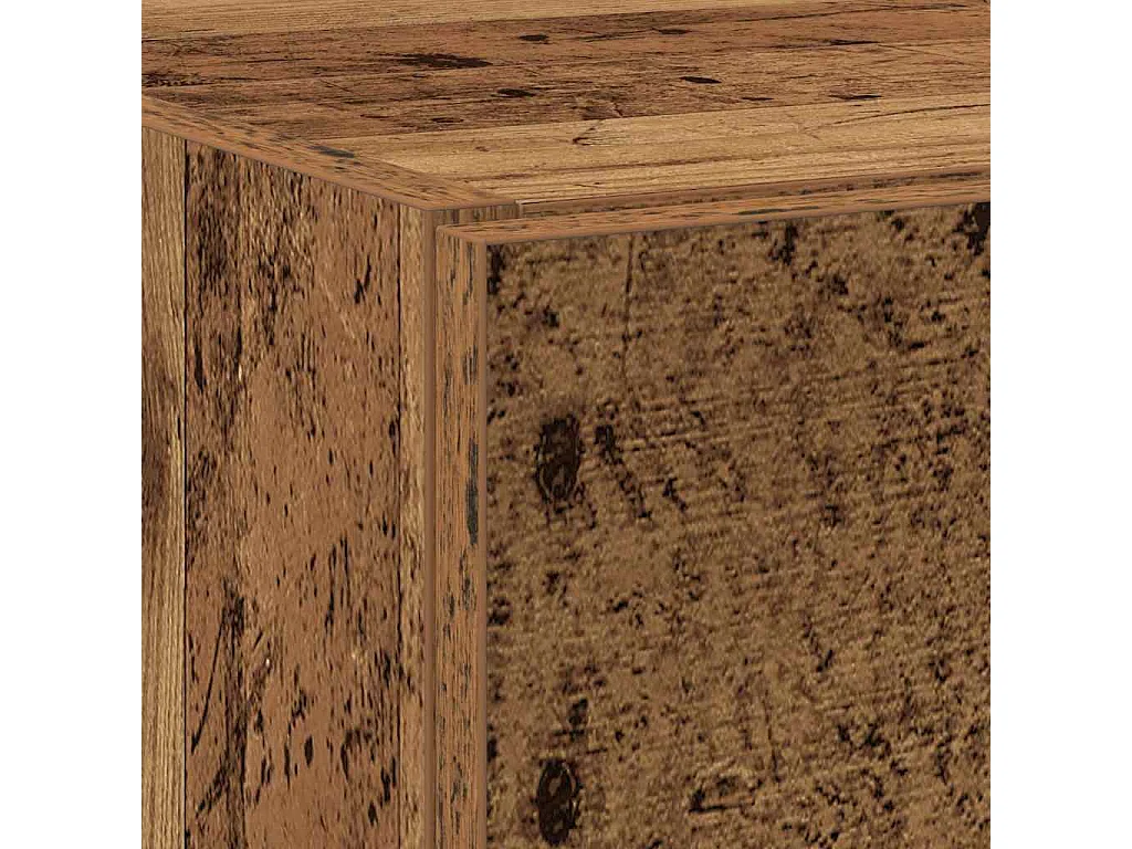 Mobiletto sottolavello in legno antico 59 x 37 x 59 cm in legno ingegnerizzato