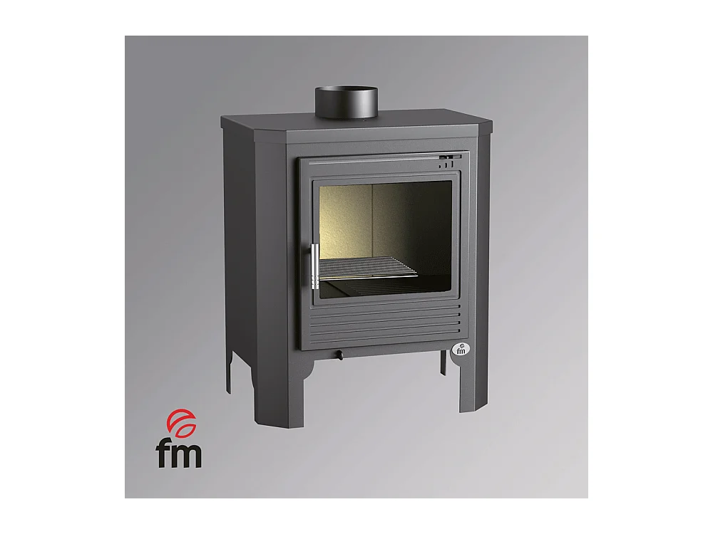 Poêle à bois en acier - FeuNature