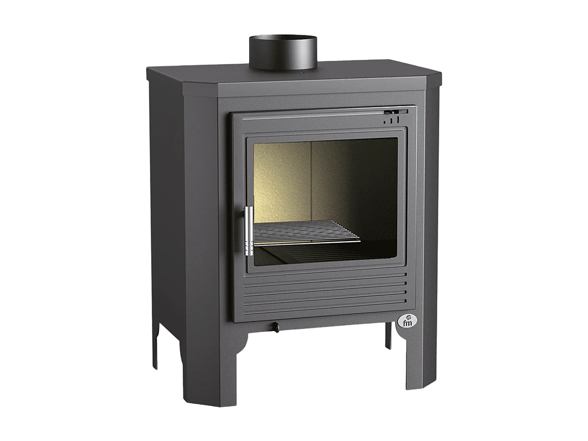 Poêle à bois en acier - FeuNature