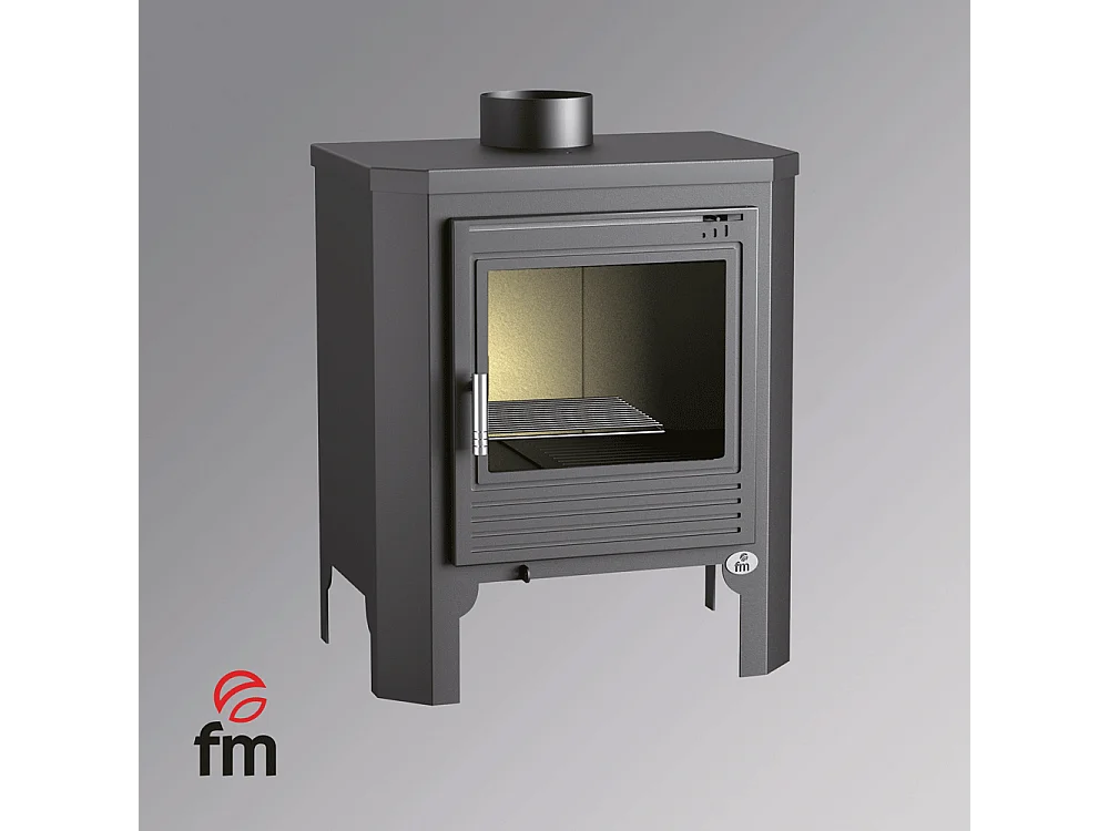 Poêle à bois en acier - FeuNature