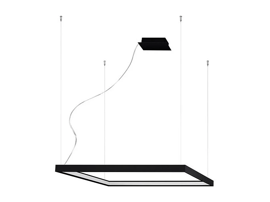 Lustre Luxa M noir 3000K