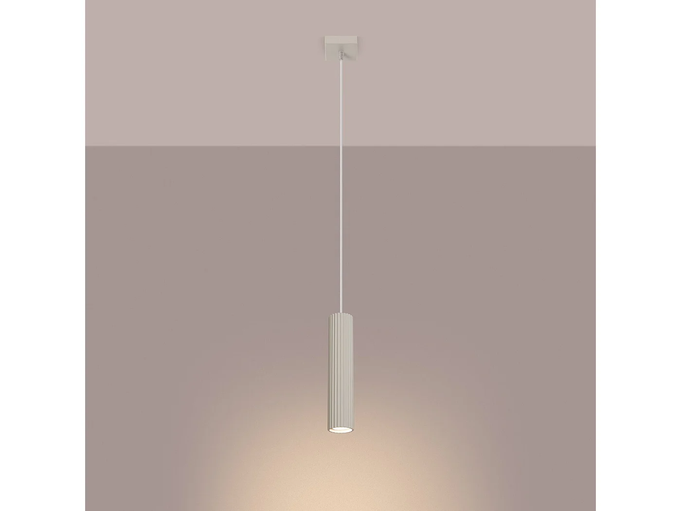 Lampe suspendue Onyx 1 beige