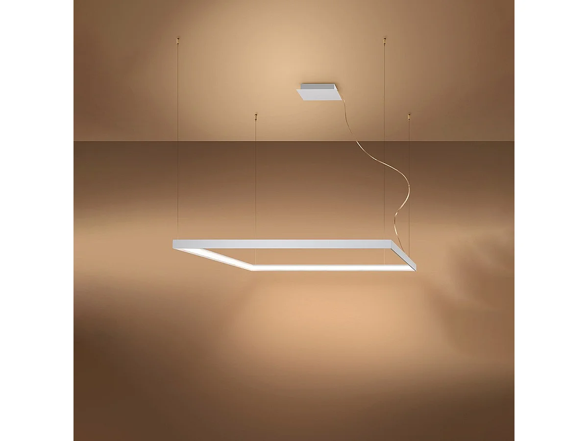 Lustre Luxa L blanc 3000K